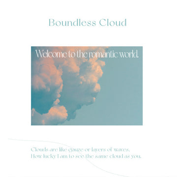 Card Lover | Bloc de Notas Saw Clouds With You Welcome