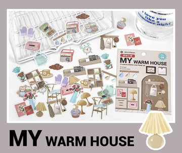 Infeel.me | Stickers Life Love Poem My Warm House