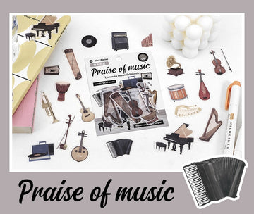 Infeel.me | Life Love Poem Praise of Music Stickers