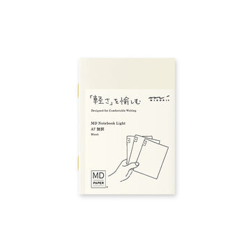 Midori | Set of 3 MD Midori Notebook Light A7 Blank Notebooks