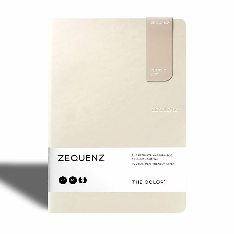 Zequenz | Cuaderno The Color A5 Beige (Cuadros)