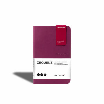 Zequenz | Cuaderno The Color A6 Berry (Cuadros)