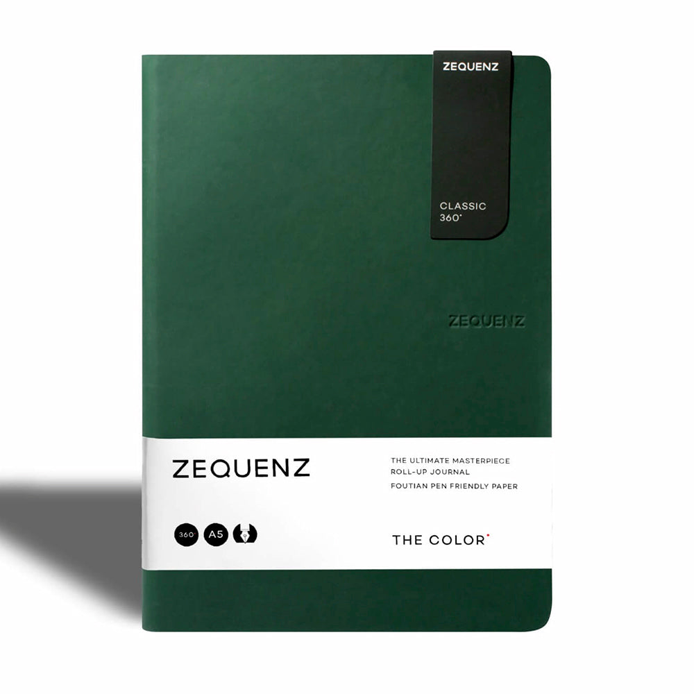Zequenz | Cuaderno The Color A5 Emerald (Puntos)