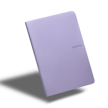 Zequenz | Notebook The Color A5 Lavender (Checkered)
