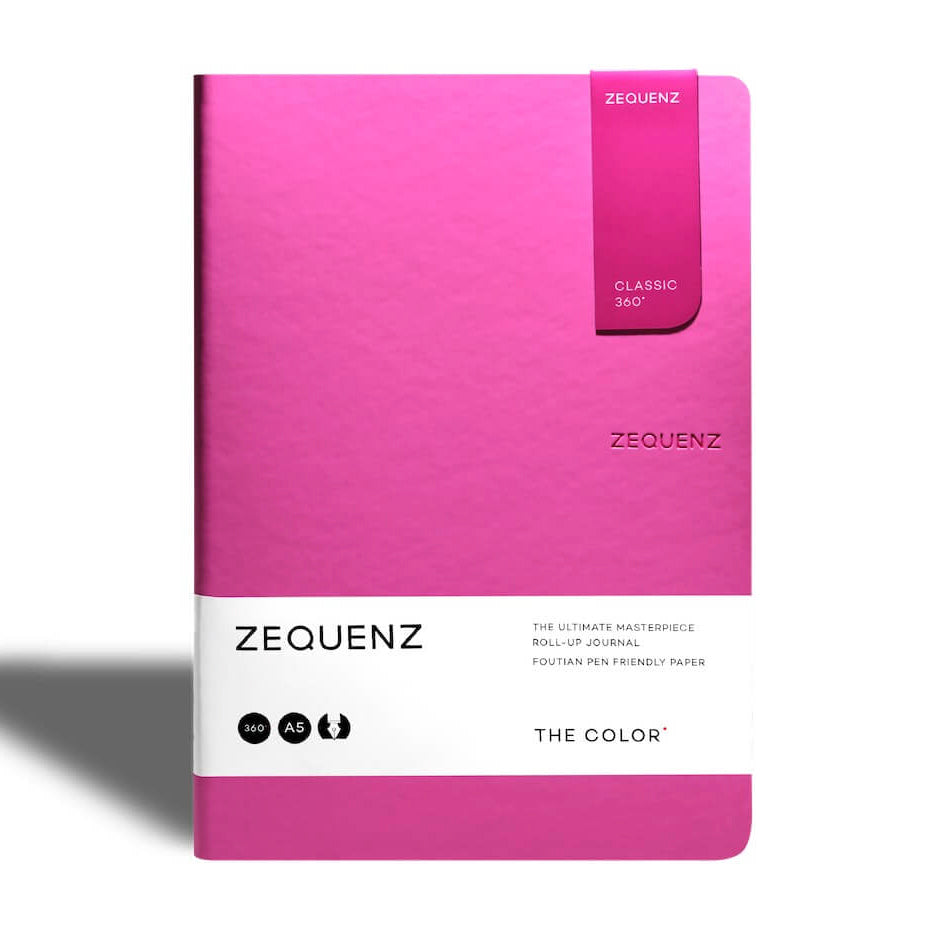 Zequenz | Cuaderno The Color A5 Magenta (Cuadros)