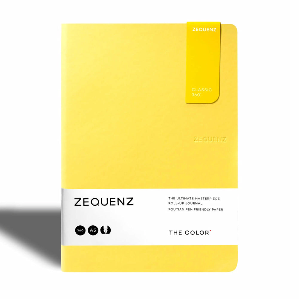 Zequenz | Cuaderno The Color A5 Mustard (Cuadros)