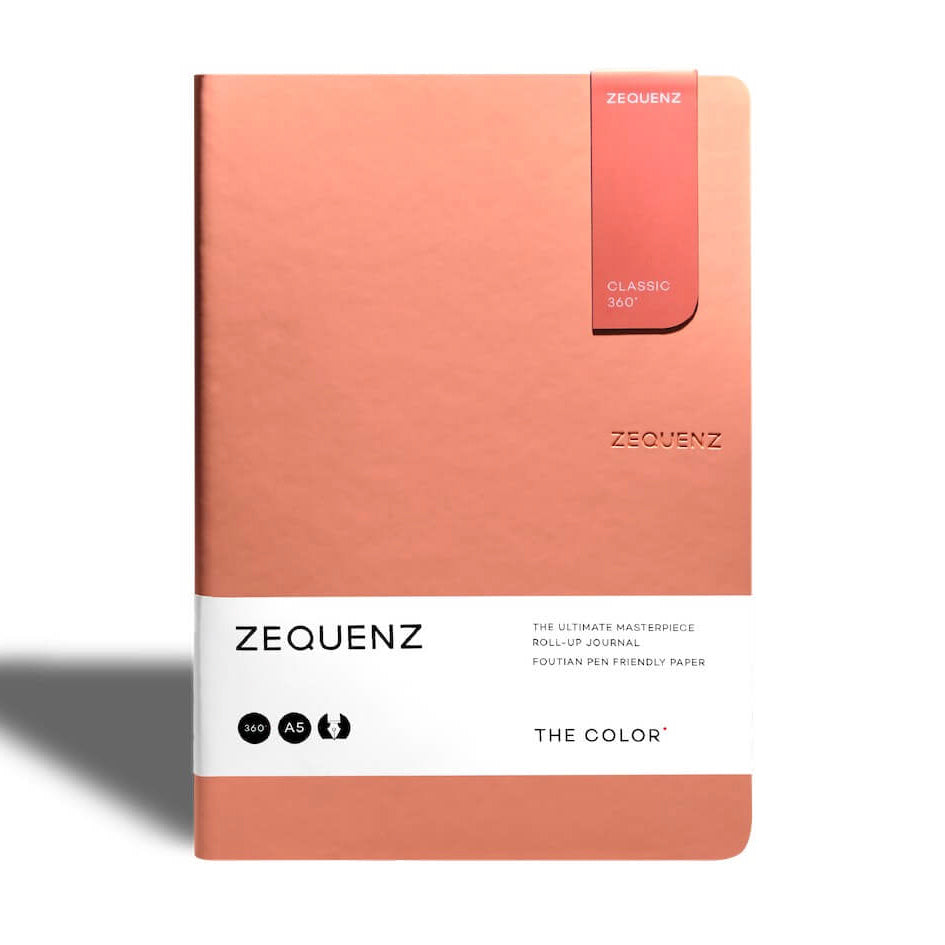 Zequenz | Cuaderno The Color A5 Peach (Cuadros)