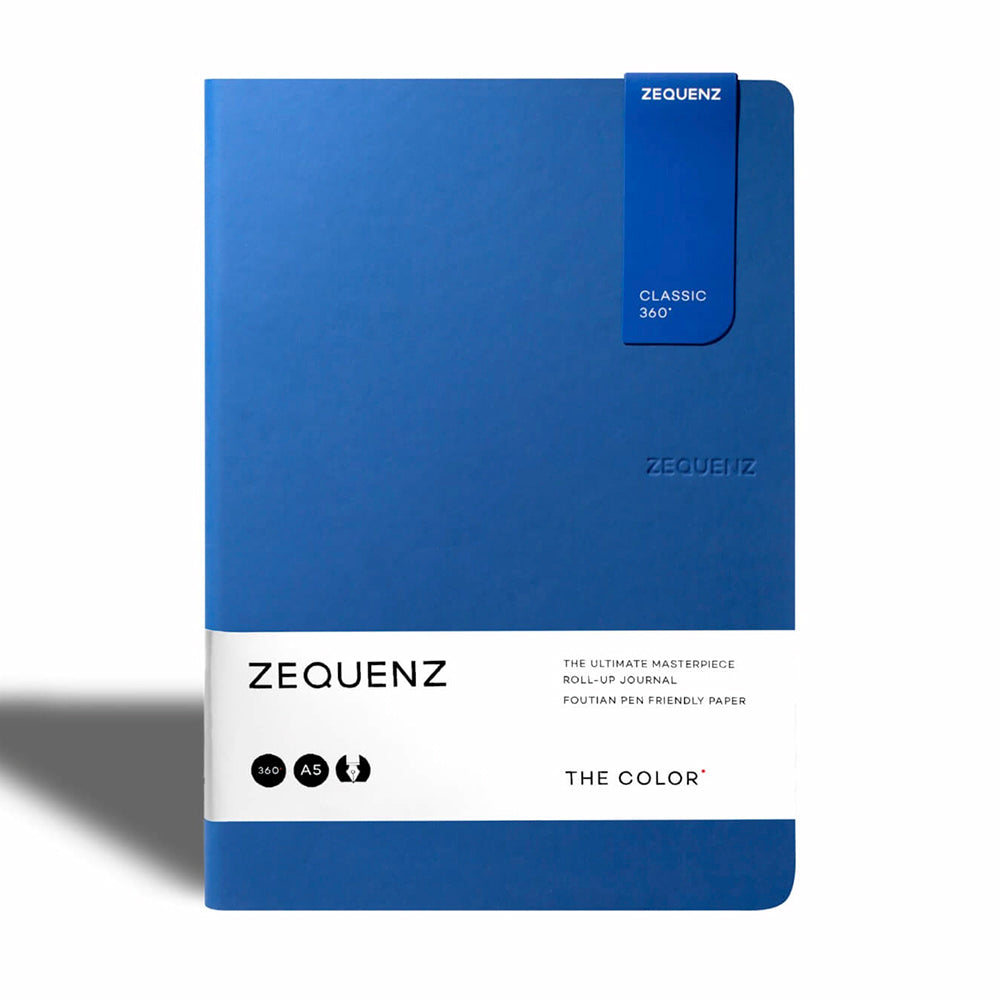 Zequenz | Cuaderno The Color A5 Royal Blue (Cuadros)