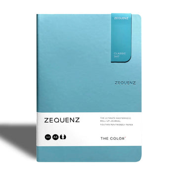 Zequenz | Cuaderno The Color A5 Turquoise (Cuadros)