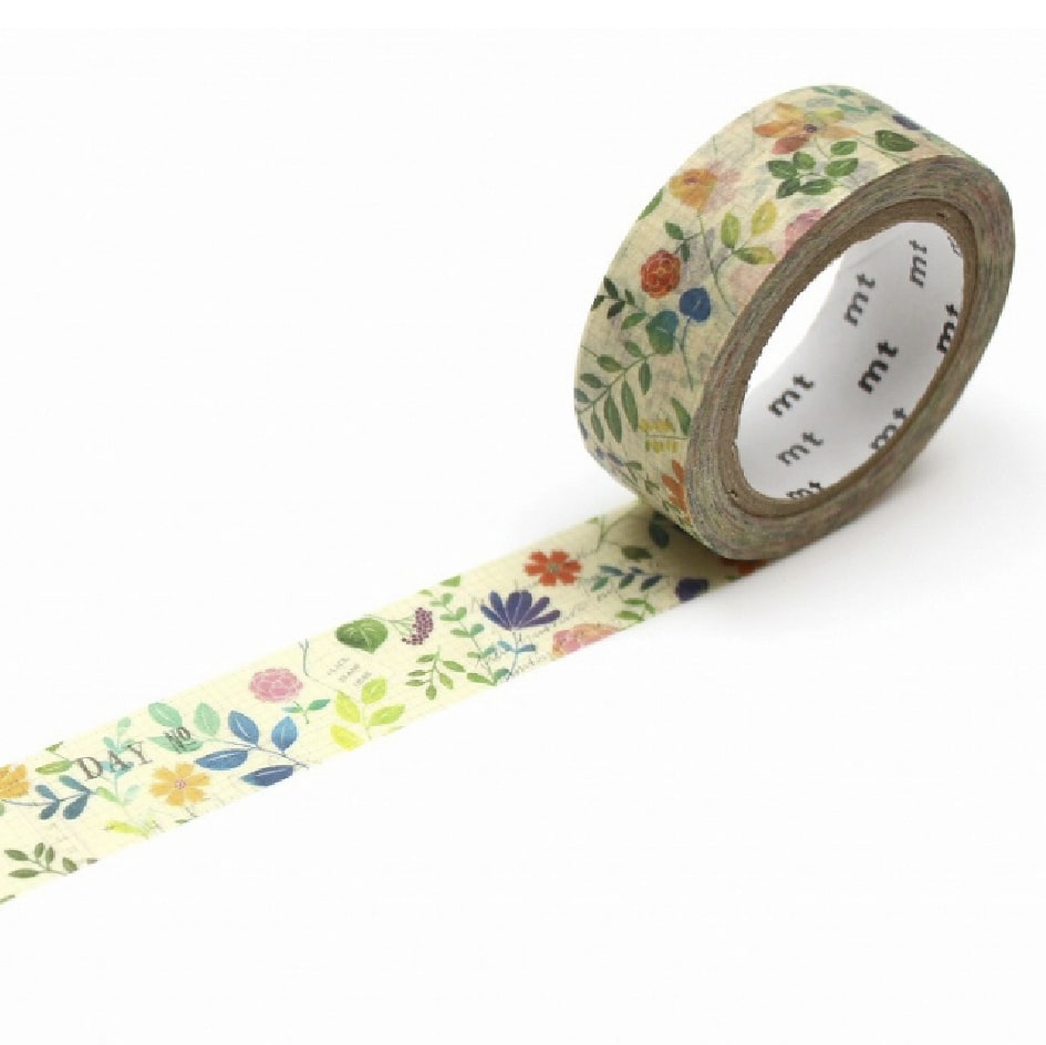 MT Masking Tape | Watercolor Flower Washi Tape